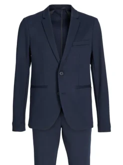 Einreihiger Blazer und Hose in Dark Navy