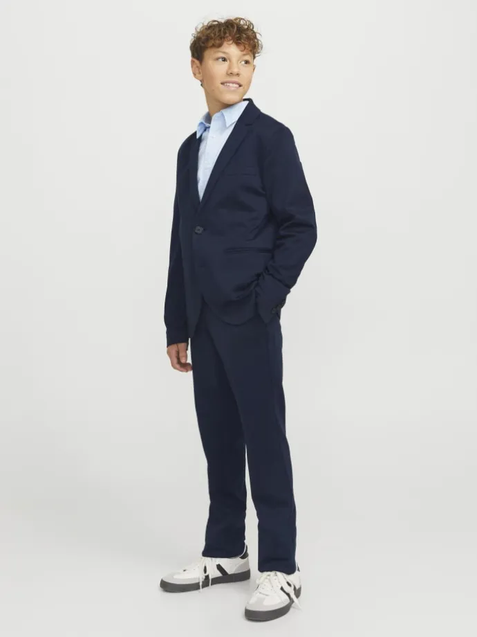 Einreihiger Blazer und Hose in Dark Navy