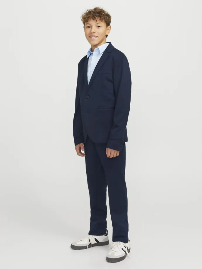 Einreihiger Blazer und Hose in Dark Navy