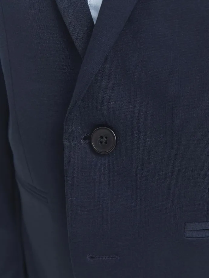 Einreihiger Blazer und Hose in Dark Navy