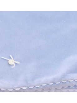 Einschlagdecke in Blue