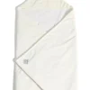 Einschlagdecke "Winter Wrap" in Creme - (L)85 x (B)85 cm