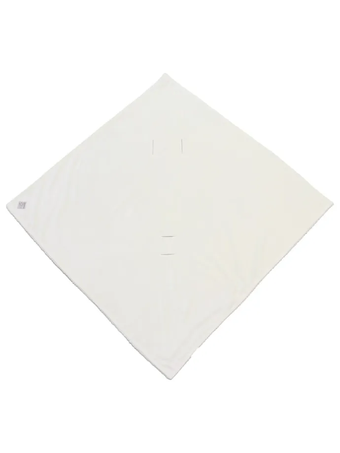 Einschlagdecke "Winter Wrap" in Creme - (L)85 x (B)85 cm