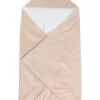 Einschlagdecke "Winter Wrap" in Beige - (L)85 x (B)85 cm