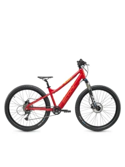E-Kinderfahrrad -  e-troX race 26 Zoll  9-Gang | ab 10 Jahre - Red/Orange