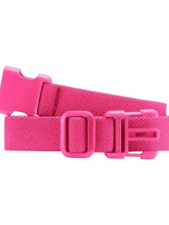 Elastik-Gürtel Schließe uni in Pink