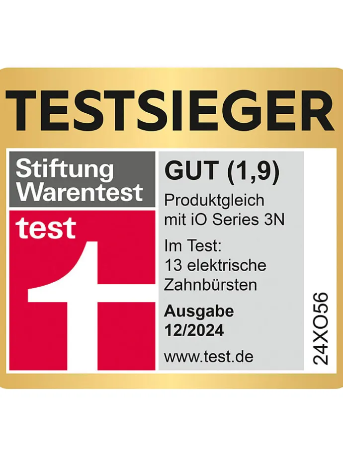 Elektr. Zahnbürste "iO Series 3" in Schwarz