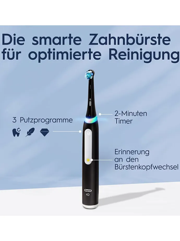 Elektr. Zahnbürste "iO Series 3" in Schwarz