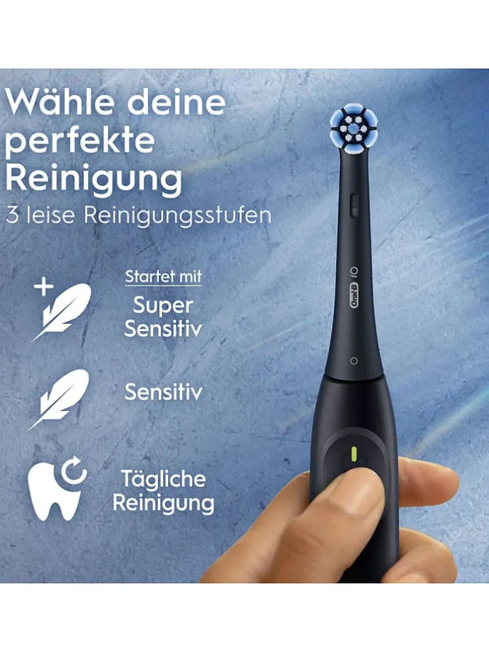Elektr. Zahnbürste "iO Series 2" in Schwarz