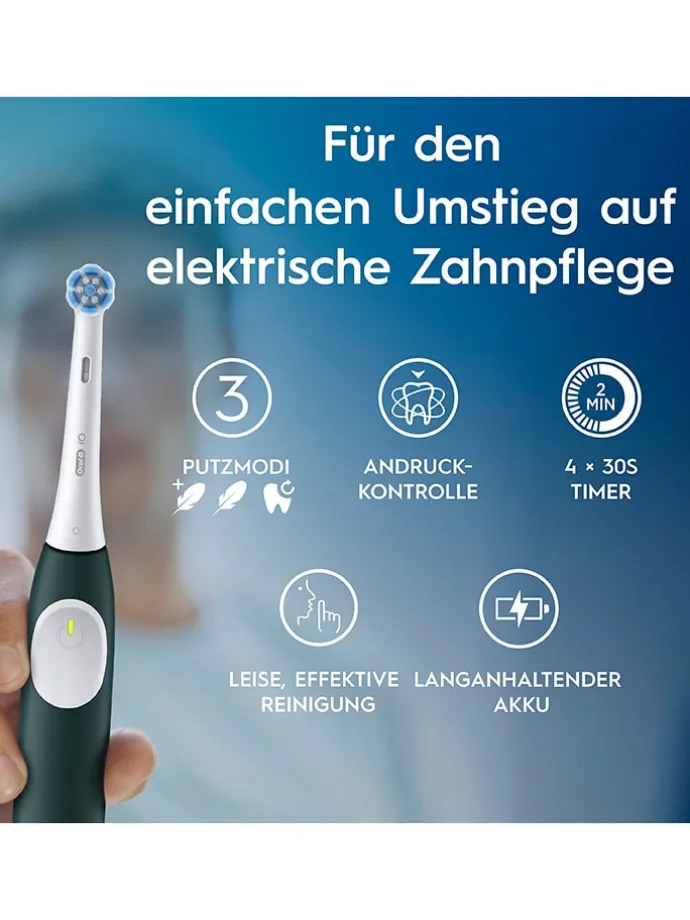 Elektr. Zahnbürste "iO Series 2" in Grün