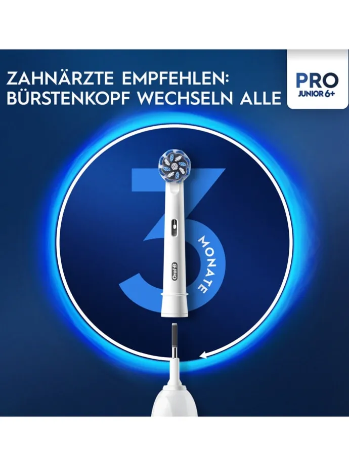 Elektr. Zahnbürste "Junior Base" in Lila