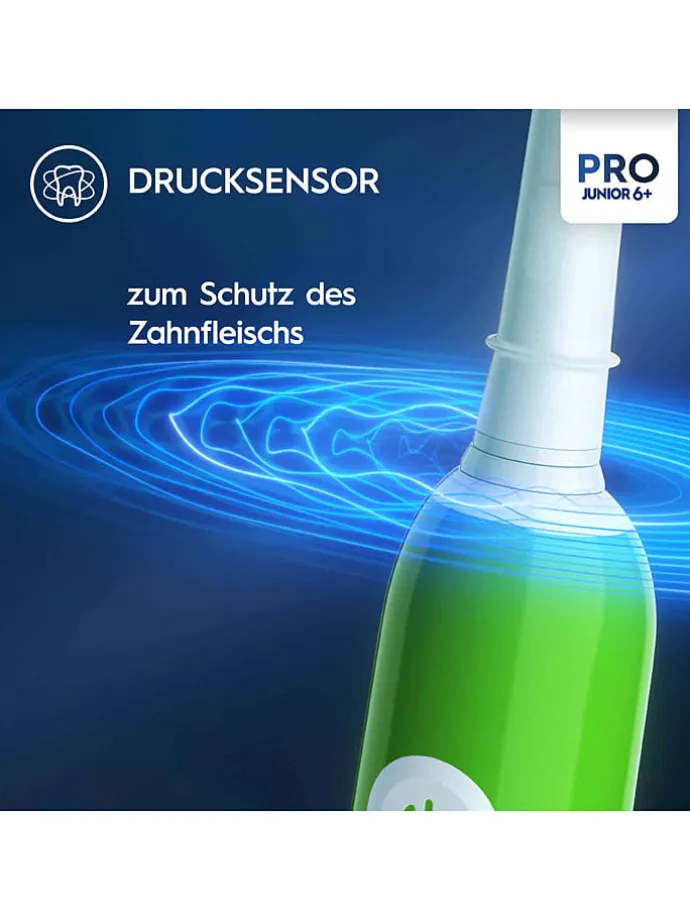 Elektr. Zahnbürste "Junior Base" in Grün