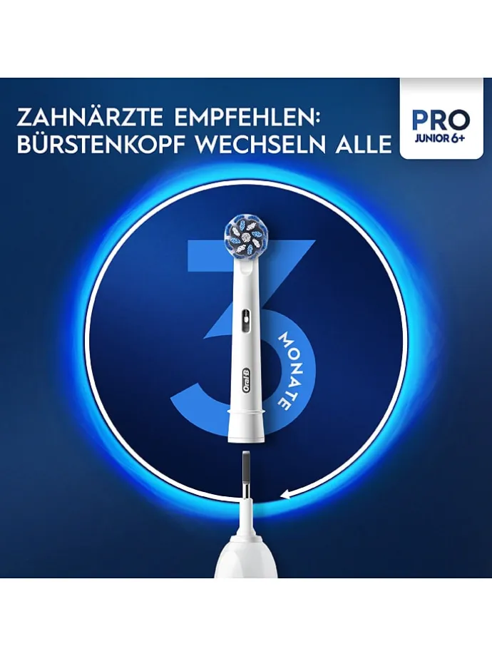 Elektr. Zahnbürste "Junior Base" in Grün