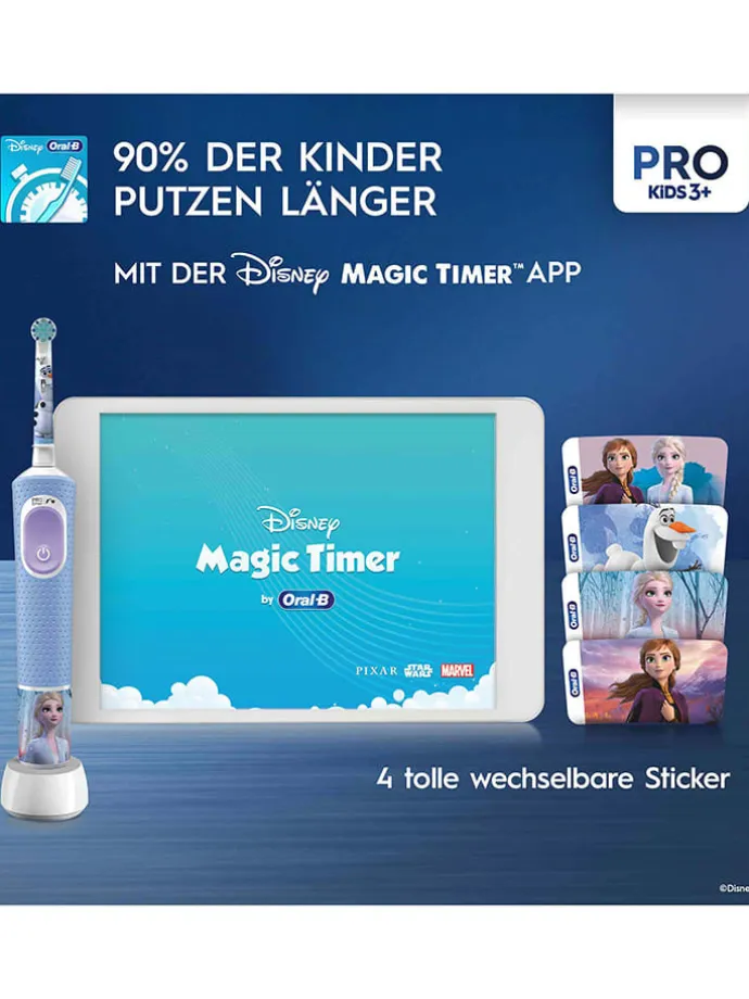 Elektr. Zahnbürste "Vitality Pro 103 Frozen" in Hellblau