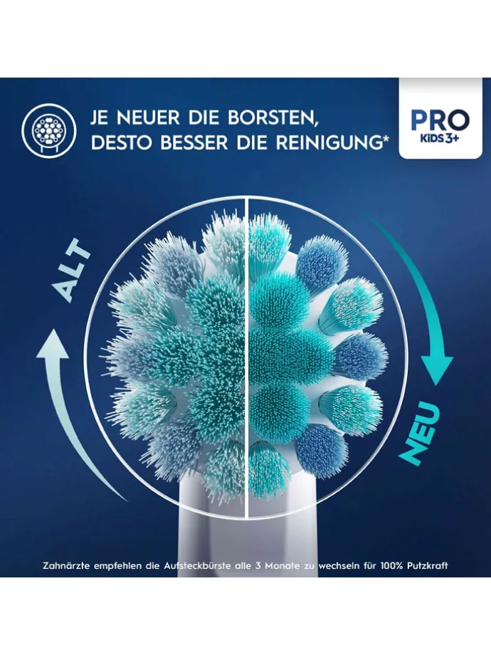 Elektr. Zahnbürste "Vitality Pro 103 Spiderman" in Blau