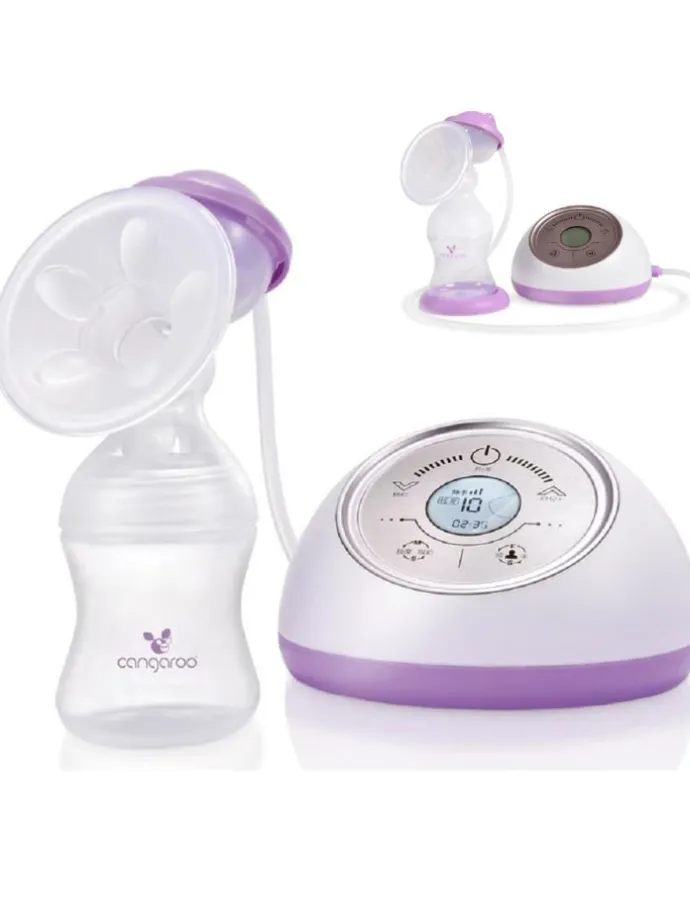 Elektrische Milchpumpe Breast Pump Elegance XN-D211 in lila