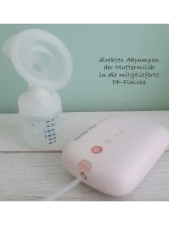 Elektrische Milchpumpe Natural Motion SCF395/31 in rosa
