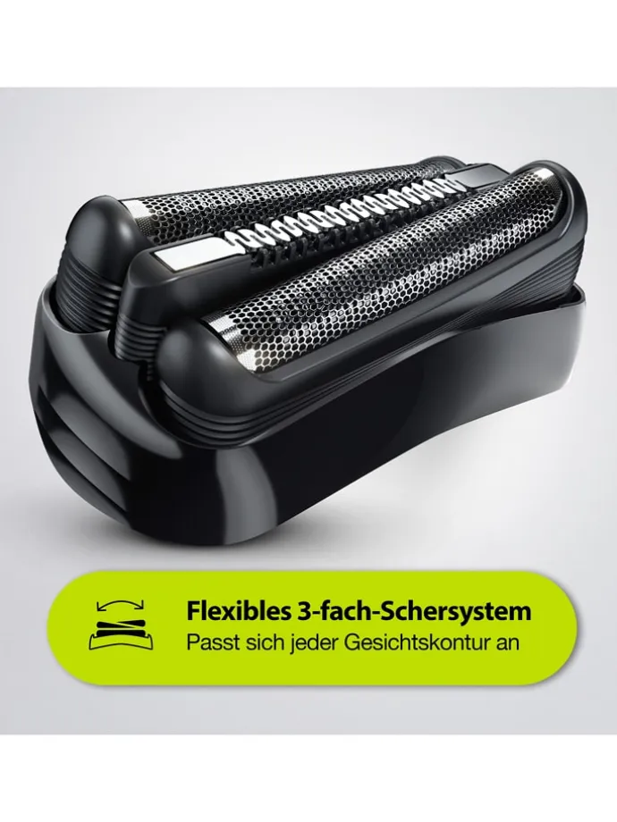 Elektrorasierer "Series 3 - 300s" in Schwarz