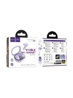 EQ6 TWS Bluetooth Kopfhörer kabellos In-Ear Lila