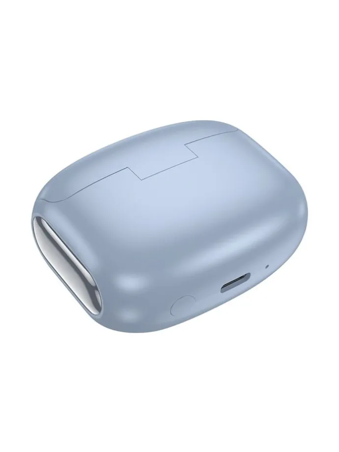 EQ21 TWS Kopfhörer ANC+ENC Touchscreen Case Blau