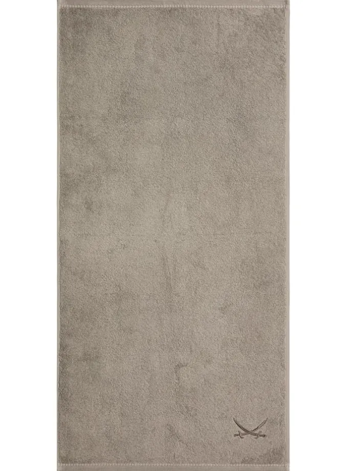 2er Duschtuch-Set „Frottier-Kollektion Classic“, 70x140 cm in Taupe