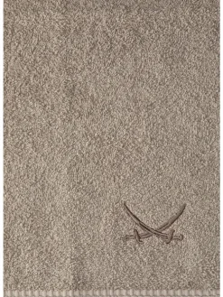 2er Duschtuch-Set „Frottier-Kollektion Classic“, 70x140 cm in Taupe