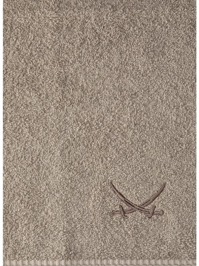 2er Duschtuch-Set „Frottier-Kollektion Classic“, 70x140 cm in Taupe