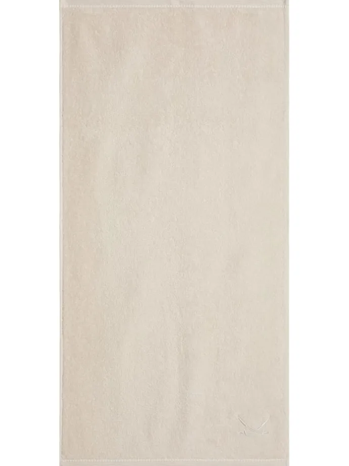 2er Handtuch-Set „Frottier-Kollektion Classic“, 50x100 cm in Sand