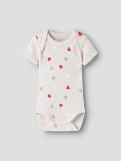 3er Pack Langarmbodys NBFBODY CARINARIA HEART in carinaria