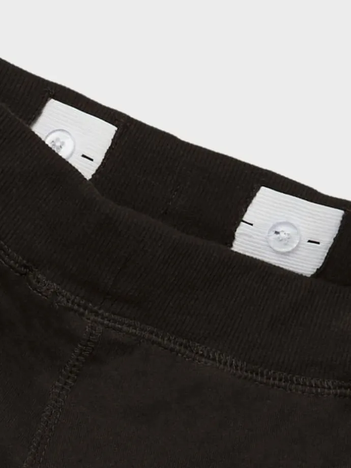 2-er Set Basic Jogginghose Sweatpants Gefüttert NKMSWEAT in Schwarz