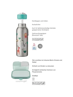2er Set Lunchset mit Thermoflasche Campus in Fairy Wonders