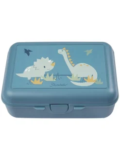 3er Set Rucksack, Brotdose & Trinkflasch in blau,gruen,motiv