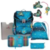ErgoFlex LED Schulranzen-Set 5tlg. in Rainbow Star