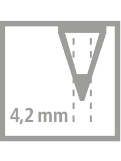 Ergonomische Buntstifte - Linkshänder