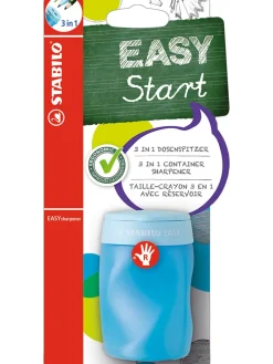Ergonomischer Dosenspitzer - Rechtshänder "STABILOEASYsharpener-3in1"- Blau