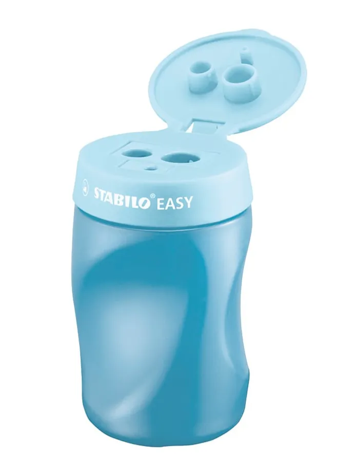Ergonomischer Dosenspitzer - Rechtshänder "STABILOEASYsharpener-3in1"- Blau