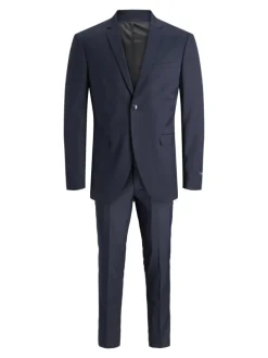 2er-Pack Einreihiger Blazer und Hose in Dark Navy