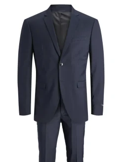 2er-Pack Einreihiger Blazer und Hose in Dark Navy