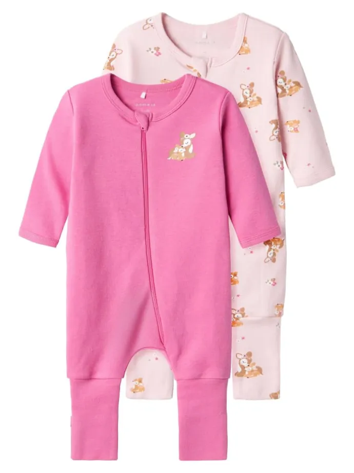 2er-Pack Schlafanzug in Ibis Rose