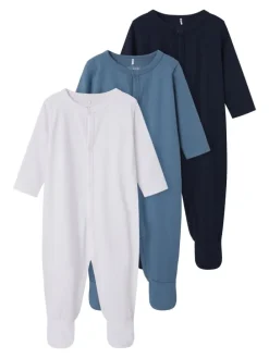 3er-Pack Schlafanzug in Navy Blazer