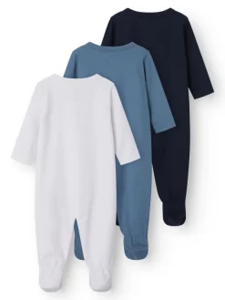 3er-Pack Schlafanzug in Navy Blazer