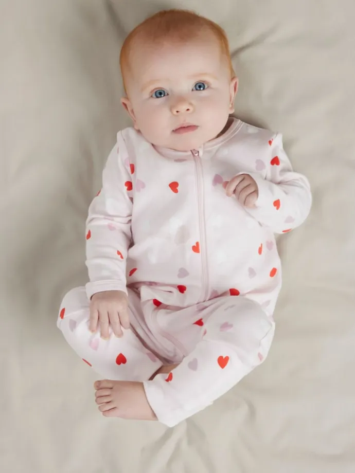 2er-Pack Schlafstrampler NBFNIGHTSUIT CAR. HEART in carinaria