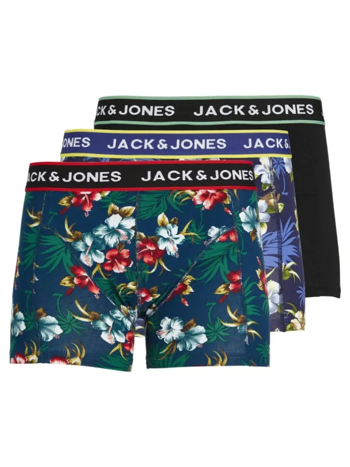3er-Pack Trunks in Black