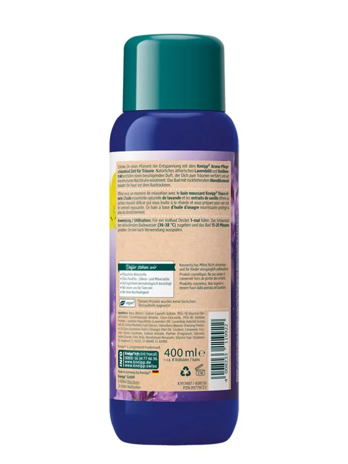 2er-Set: Aroma-Pflegeschaumbad "Zeit für Träume", je 400 ml