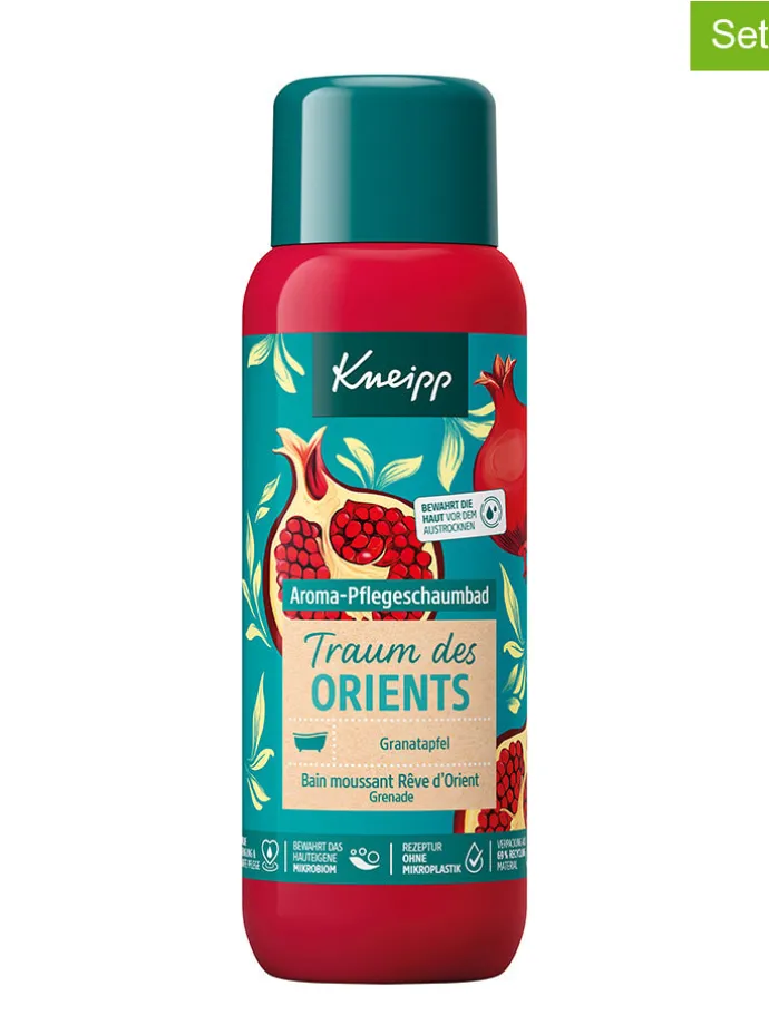 3er-Set: Aroma-Pflegeschaumbad "Traum des Orients", je 400 ml