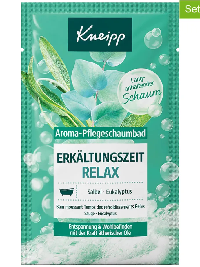 15er-Set: Aroma-Pflegeschaumbäder "Erkältungszeit Relax" - je 50 ml