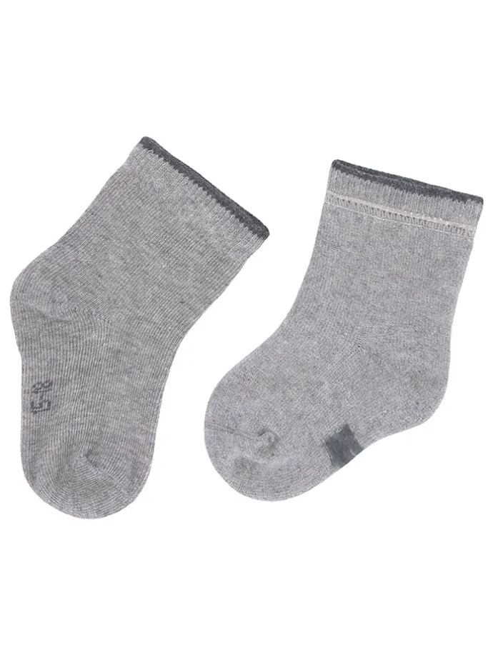 3er-Set: Babysocken in Beige/ Grau/ Anthrazit