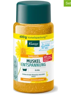 2er-Set: Badekristalle "Muskel Entspannung", 600 g