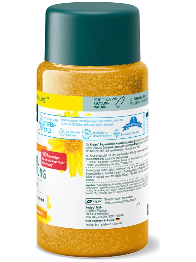 2er-Set: Badekristalle "Muskel Entspannung", 600 g