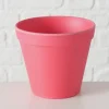 2er-Set: Übertöpfe "Giardino" in Pink - (H)9,5  Ø 11 cm